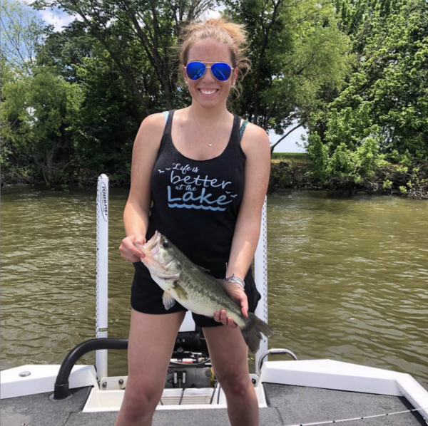 Life is better at the lake tank top | Texas Bass Angler