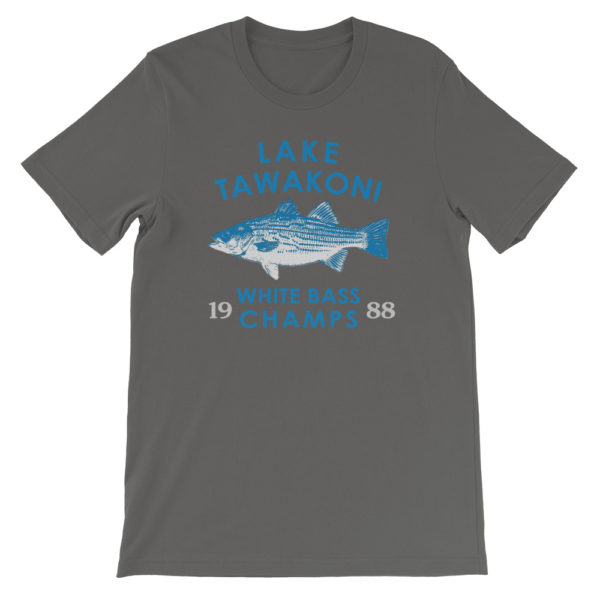 White Bass Champs - Lake Tawakoni 1988 - Asphalt Gray | Texas Bass Angler