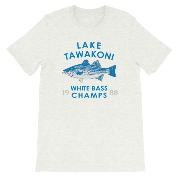 White Bass Champs - Lake Tawakoni 1988 - Ash Gray | Texas Bass Angler