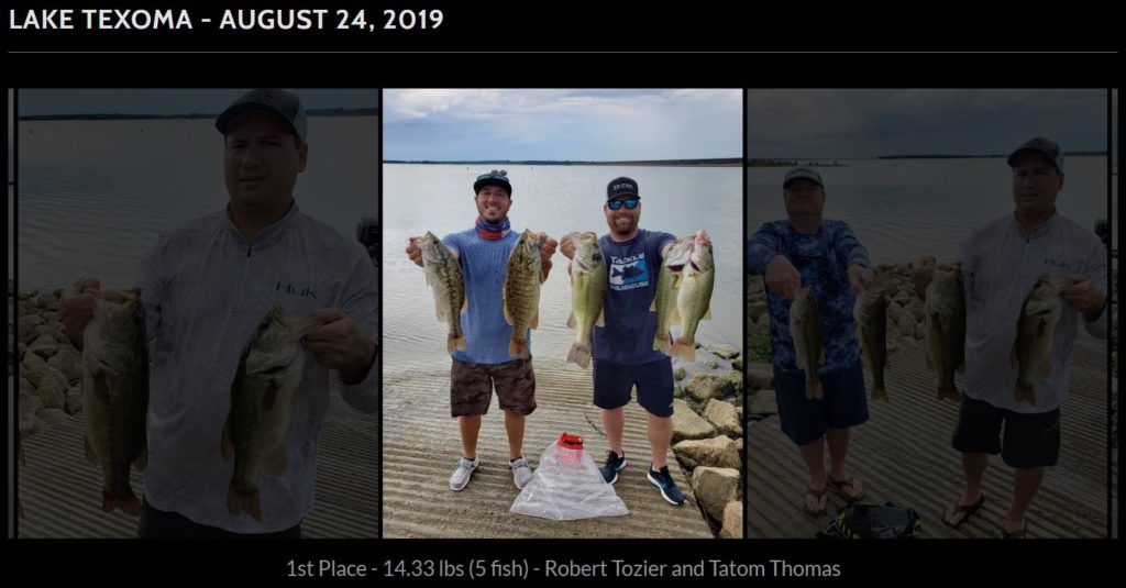 Lake Texoma Bass Tournament - McKinney Bass Club 2019